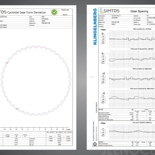 际诺斯可以提供齿轮测量仪全参数可视化国际标准报告配图